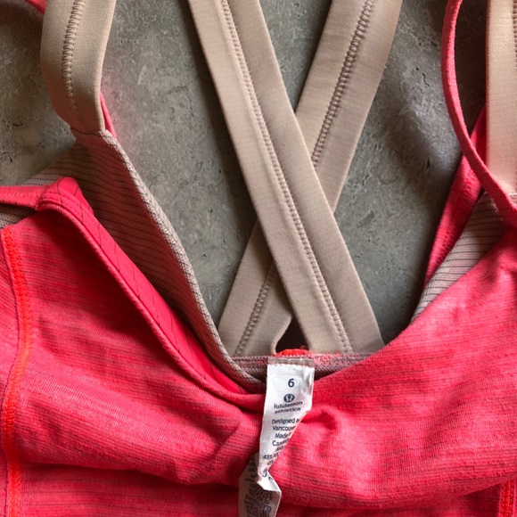Lululemon run for gold tank size 6 - Picture 3 of 5